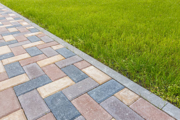 Residential Paver Driveway in Angwin, CA
